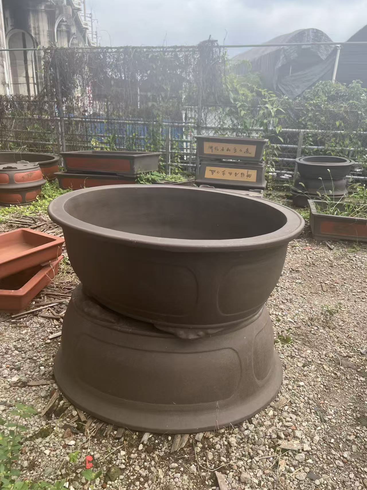 Zisha Flower Pot