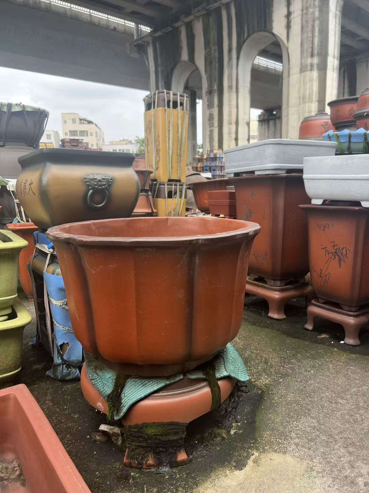 Zisha Flower Pot