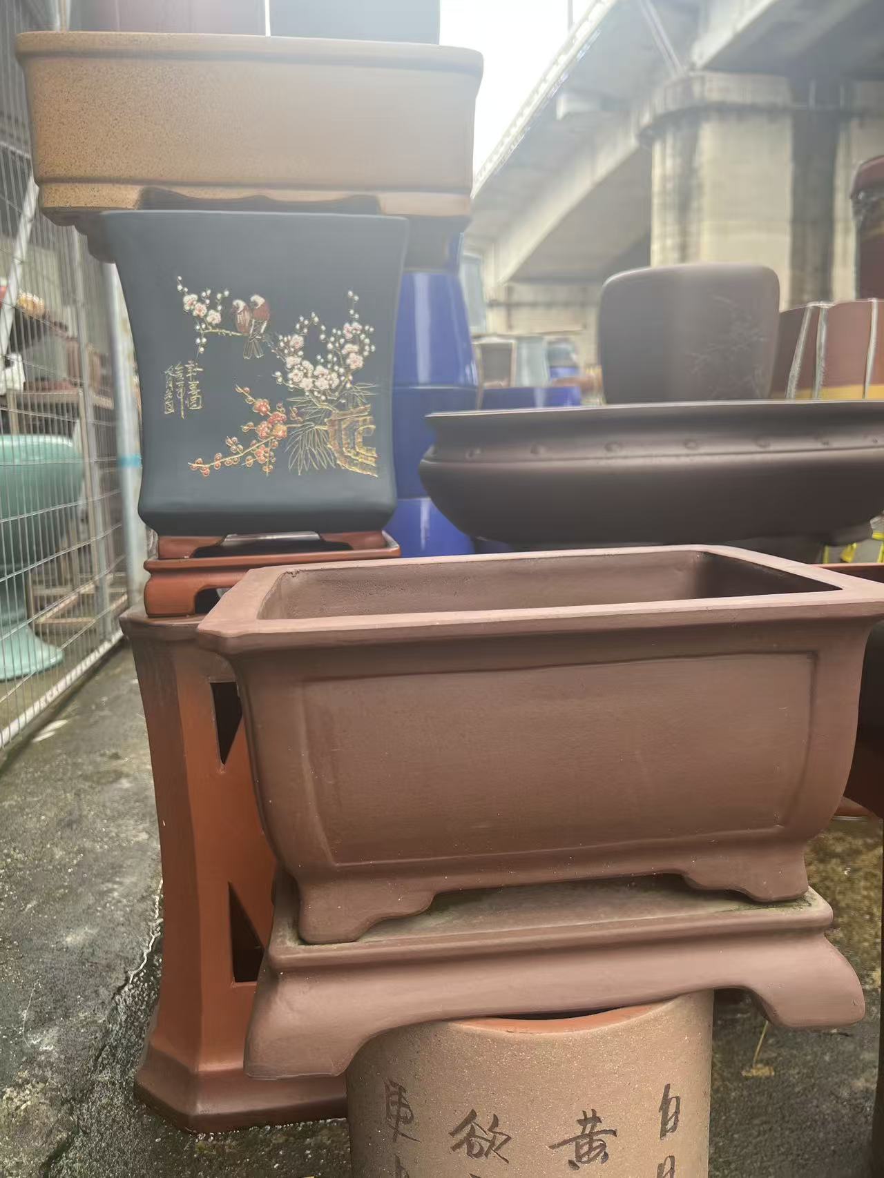Zisha Flower Pot