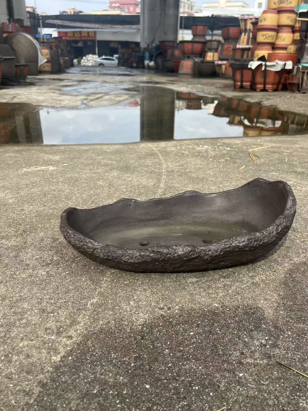 Zisha Flower Pot