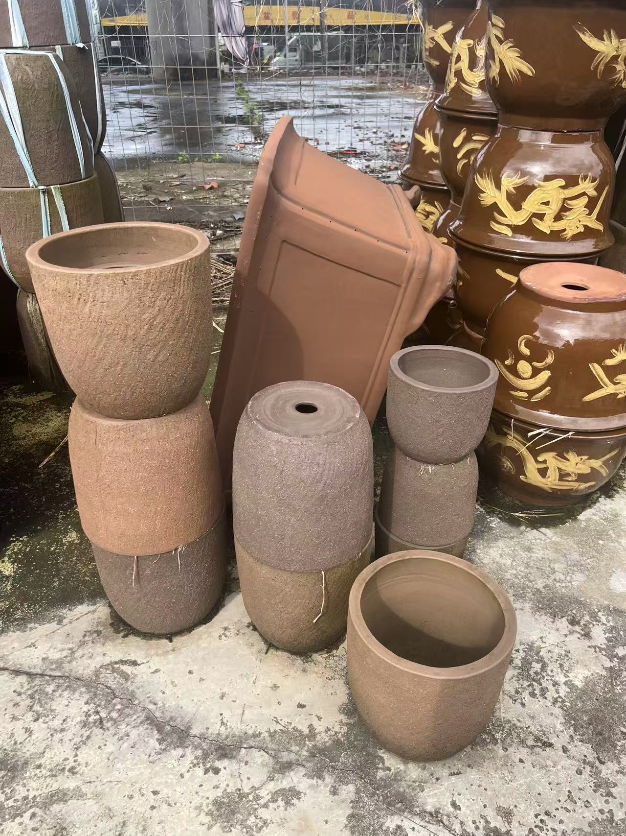 Zisha Flower Pot