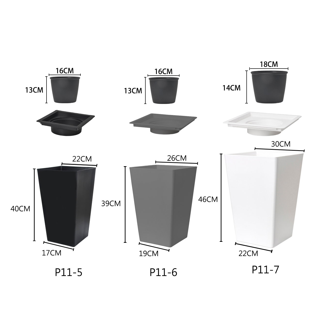 Plastic Flower Pot