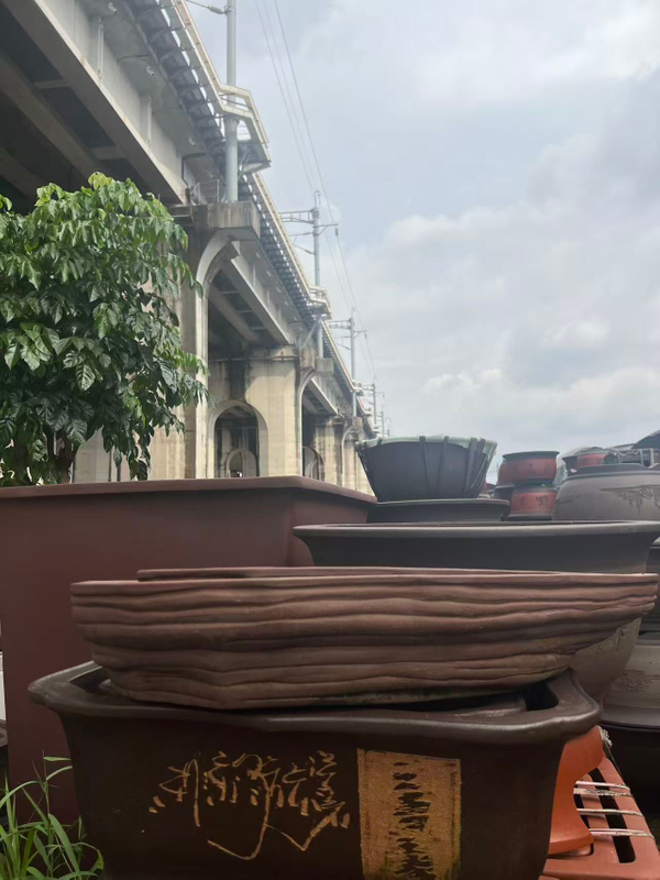 Zisha Flower Pot