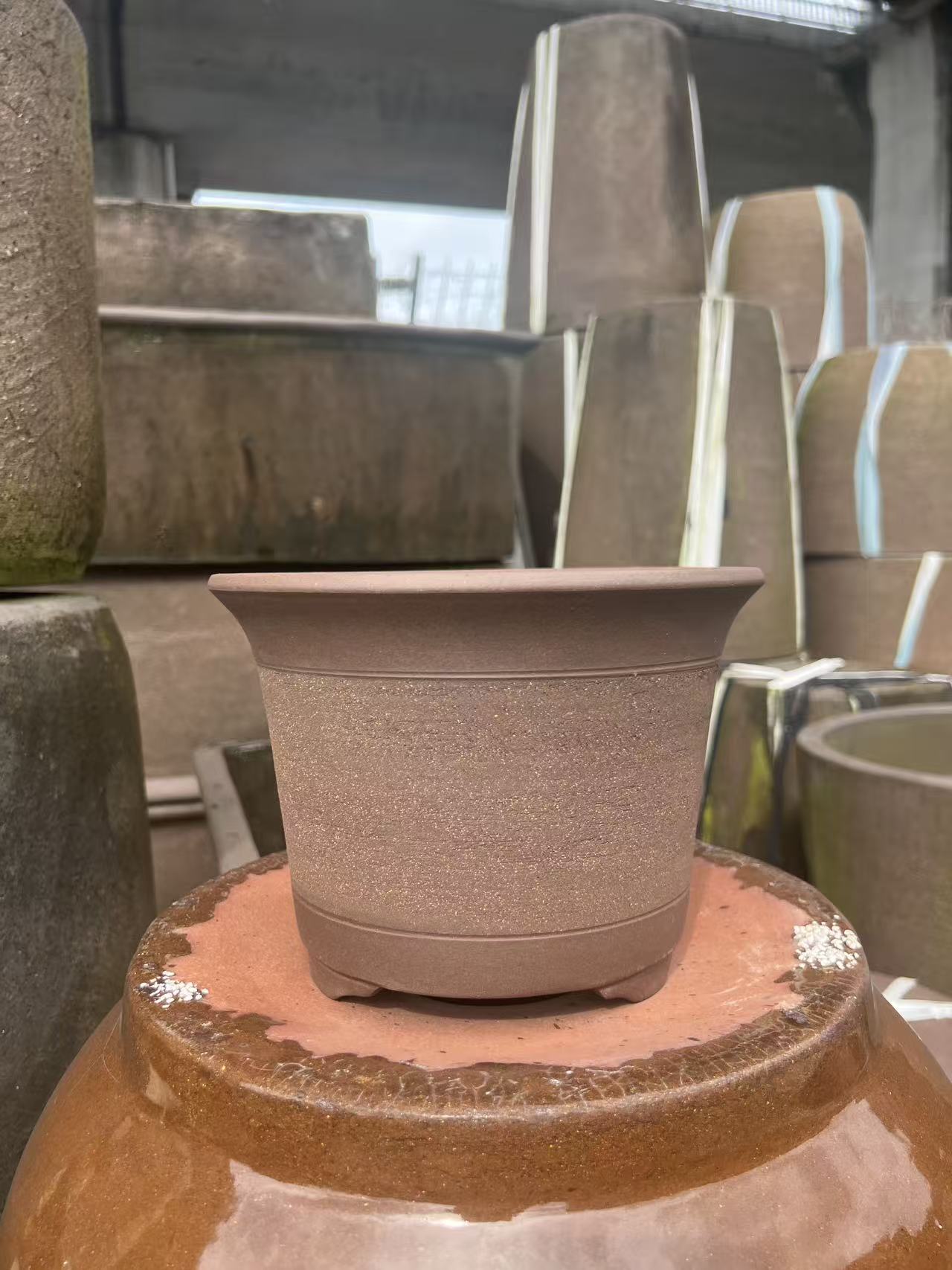 Zisha Flower Pot