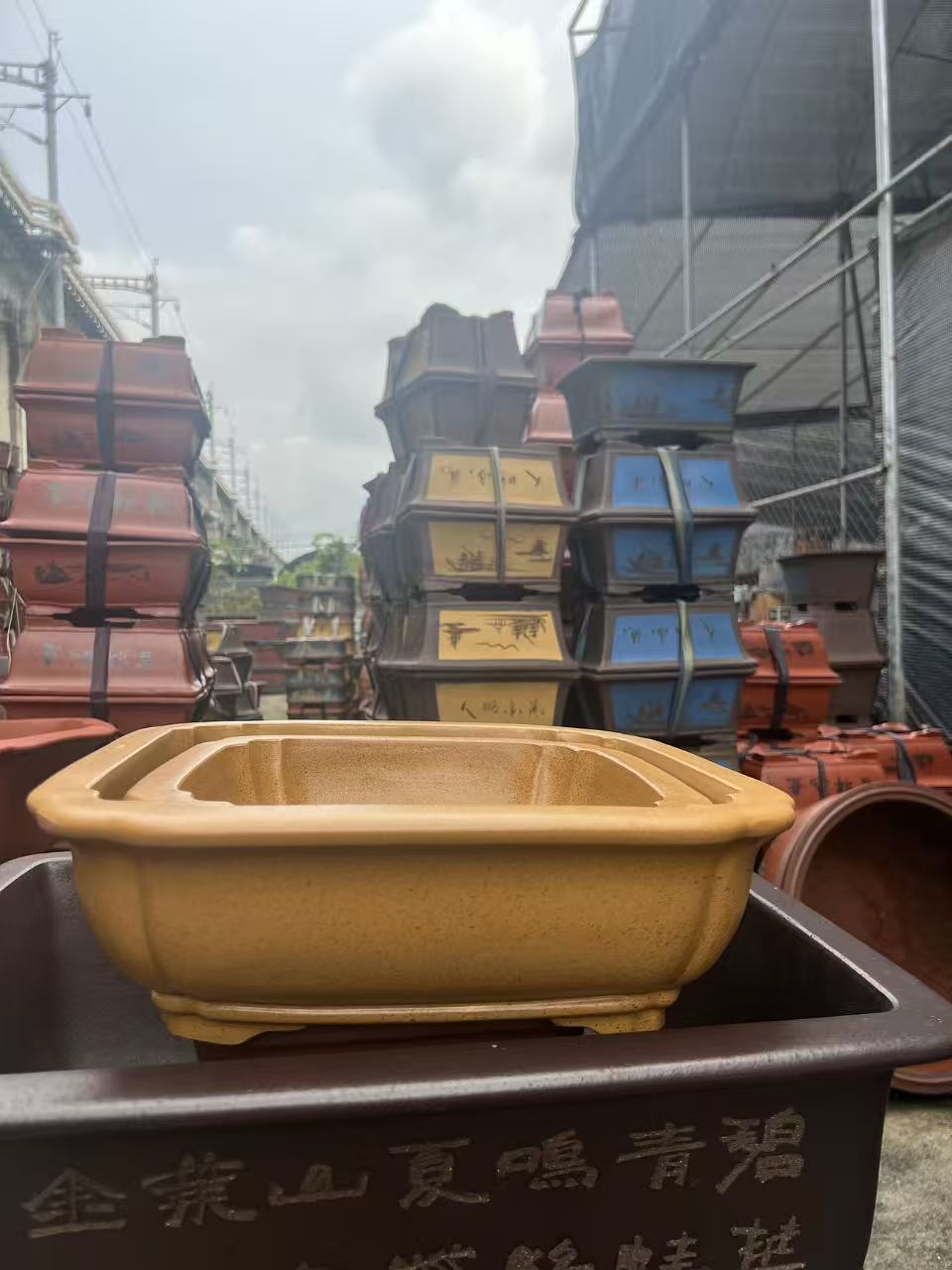 Zisha Flower Pot