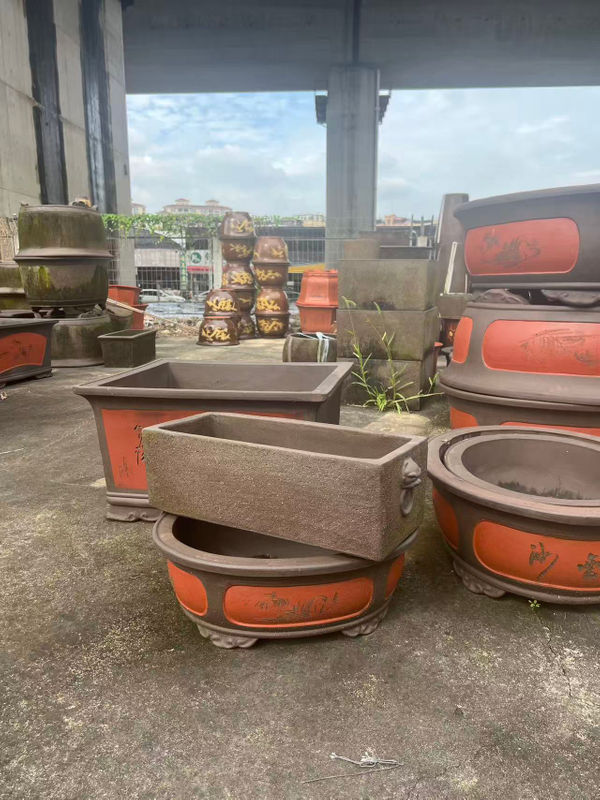 Zisha Flower Pot